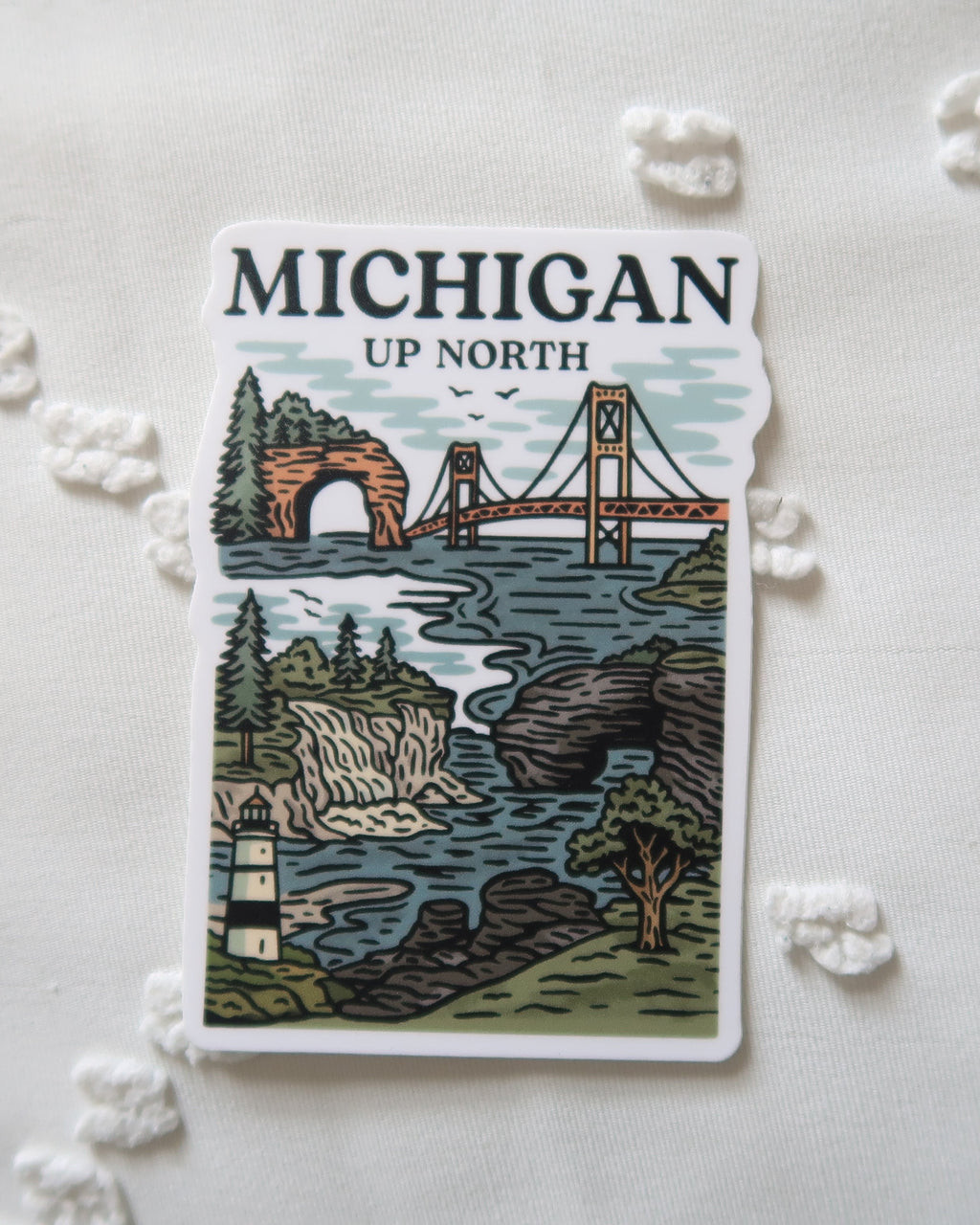 Up North Sticker