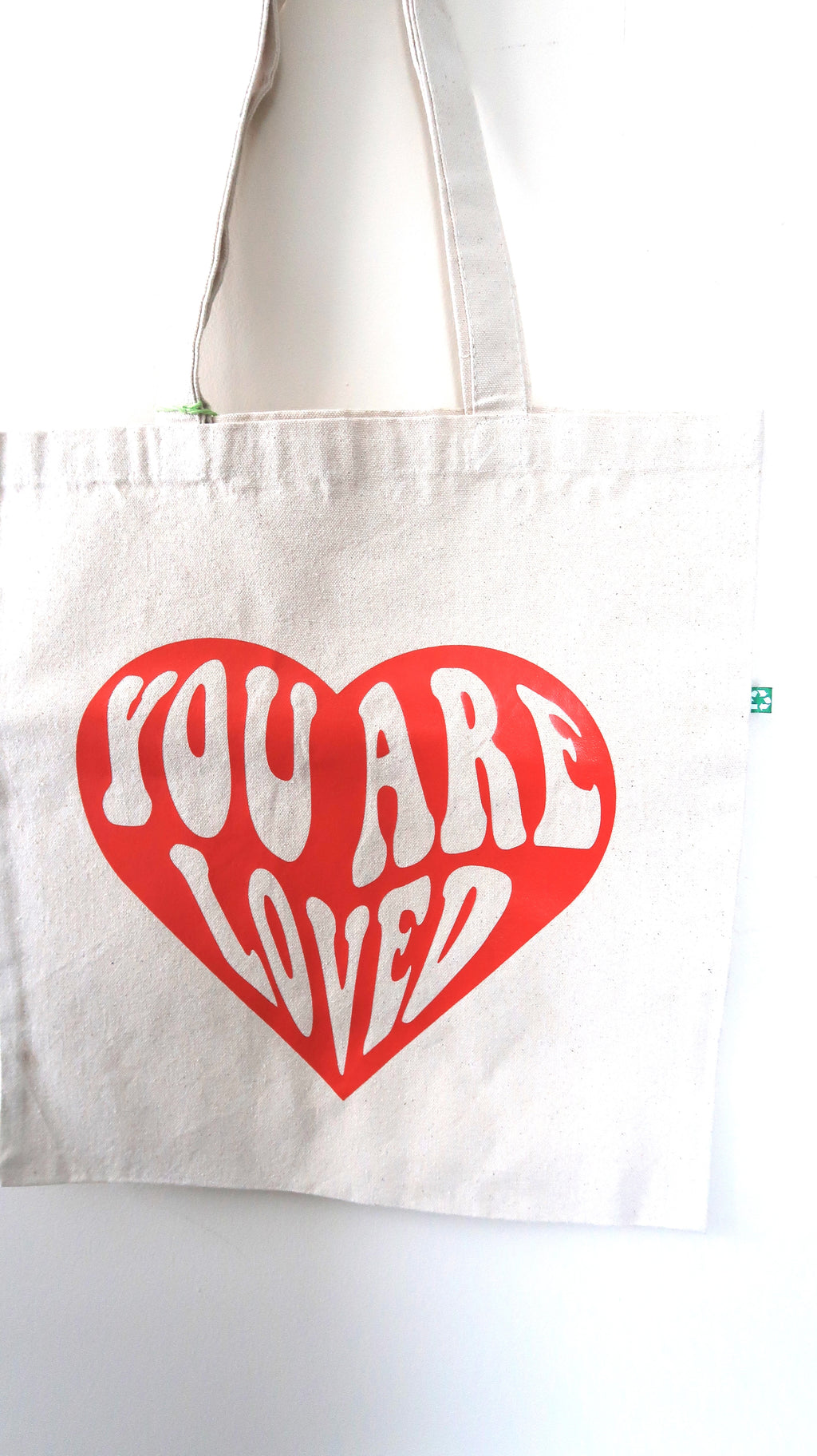 You are Loved Eco Friendly Recycled Tote