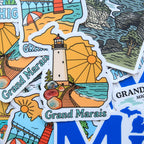 Grand Marais Sticker